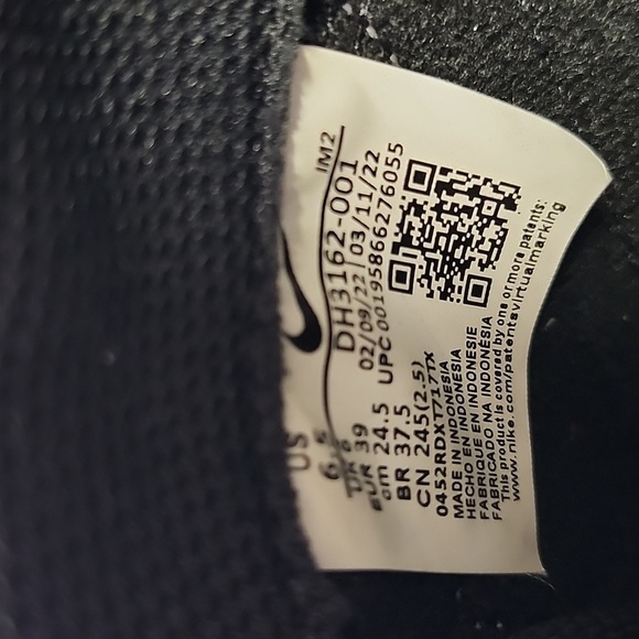 NIKE Court Legacy Black White Classic Tennis Sneakers Light-weight Athleisure - Picture 9 of 9